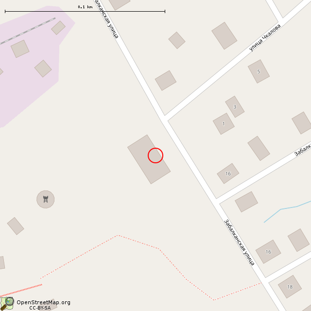 Карта где находится Дореволюционная баня (Любань) в крупном масштабе