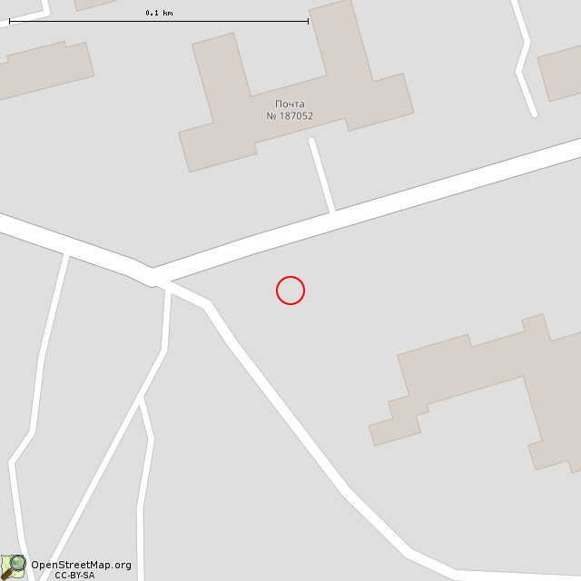 Карта где находится Памятник АТ — П (Сельцо) в крупном масштабе