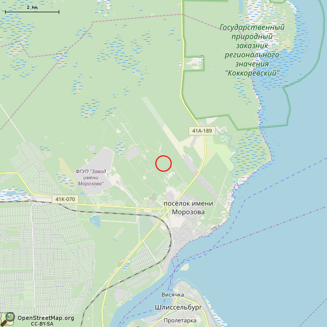 Карта где находится Разрушенные цеха в мелком масштабе