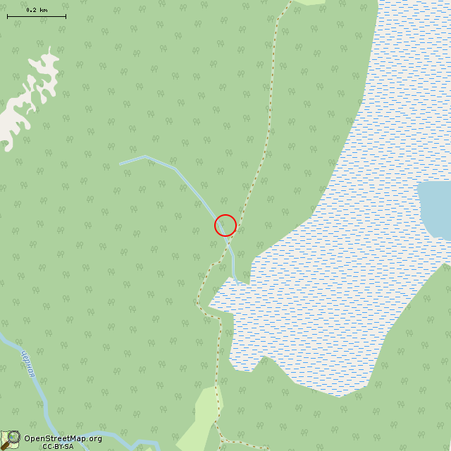 Карта где находится Место подрыва Лапина А.Ю. в среднем масштабе