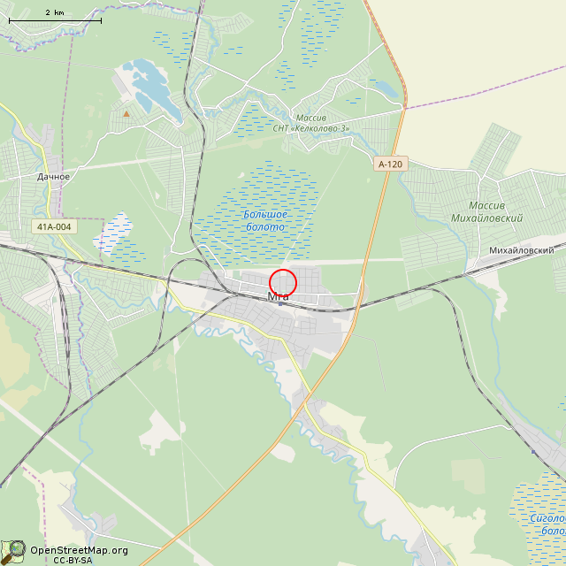 Карта где находится Советская ТП в мелком масштабе