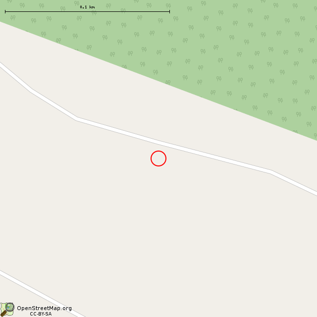 Карта где находится Огневая точка в крупном масштабе