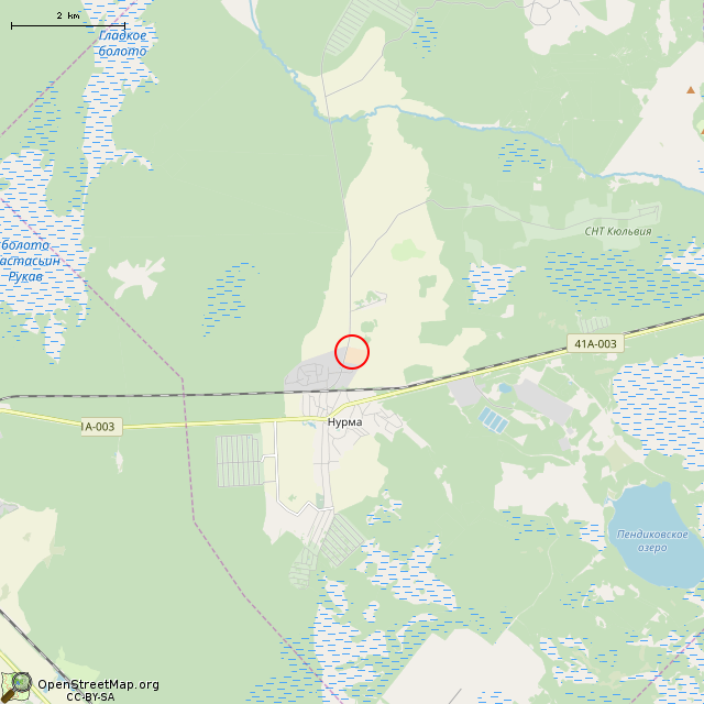 Карта где находится Остов (Горки) в мелком масштабе