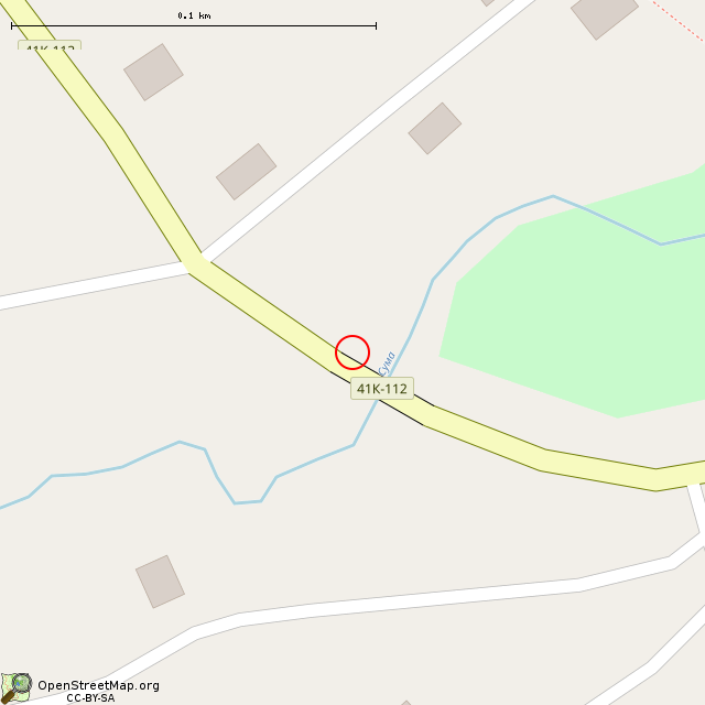 Карта где находится Старый мост (Домашово) в крупном масштабе