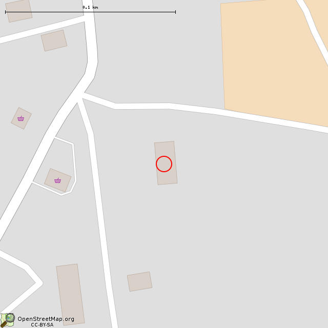 Карта где находится Заброшенный магазин-столовая (Сологубовка) в крупном масштабе