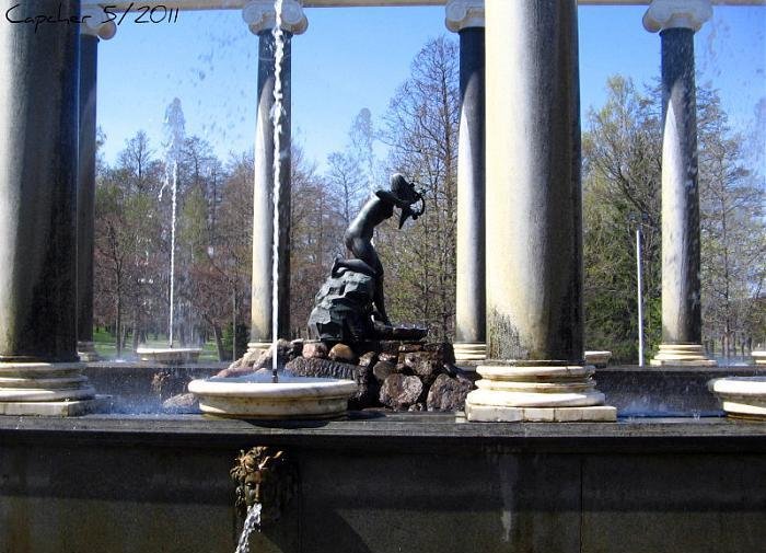 Львиный каскад (Санкт-Петербург)      | вода, фонтан, памятник архитектуры (истории)