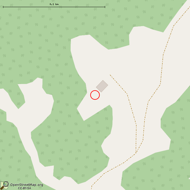 Карта где находится Сгоревшее здание в крупном масштабе