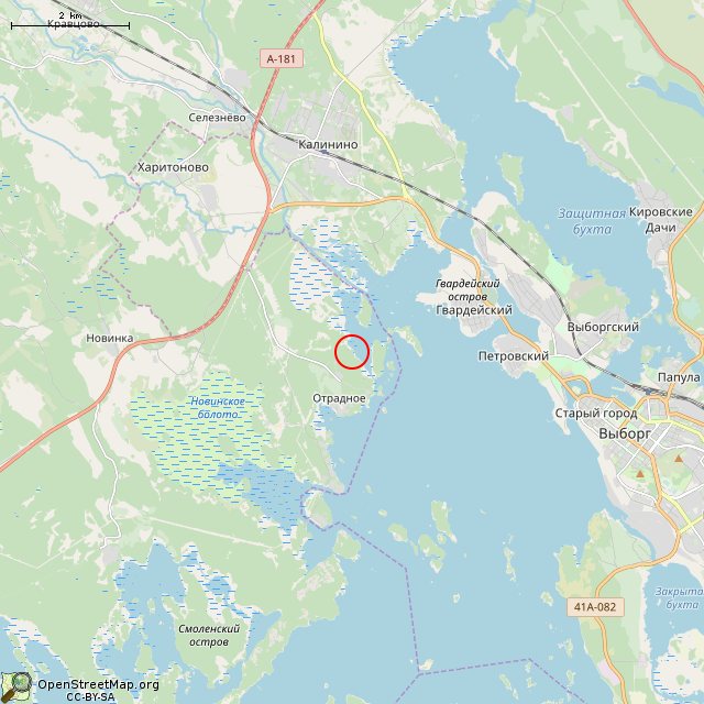Карта где находится Родник в мелком масштабе