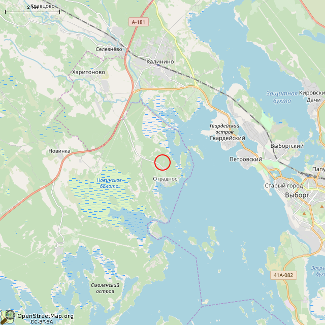 Карта где находится Скульптура оленёнка в мелком масштабе