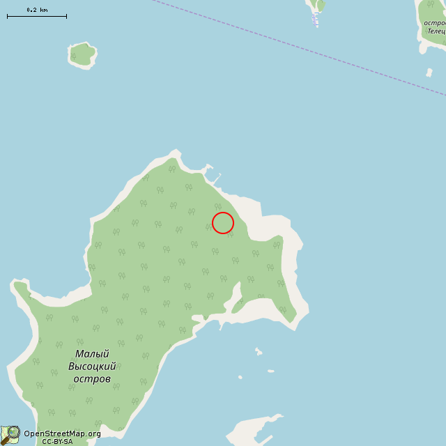 Карта где находится Зоринское укрепление в среднем масштабе