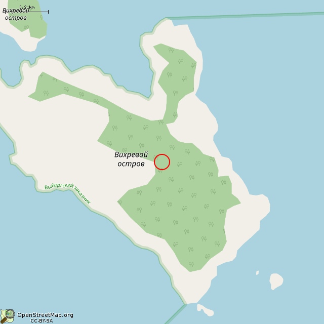 Карта где находится Пехотное убежище. в среднем масштабе