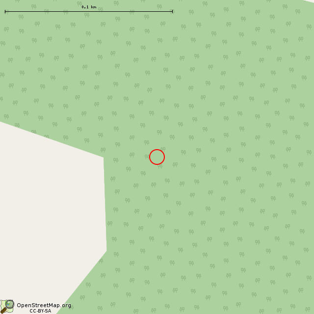 Карта где находится Пехотное убежище. в крупном масштабе