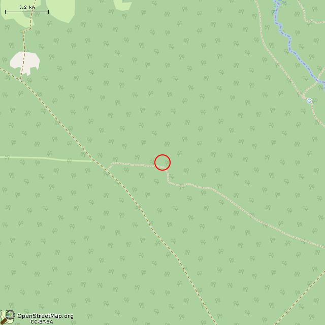 Карта где находится Взорванный АПК КаУР в среднем масштабе