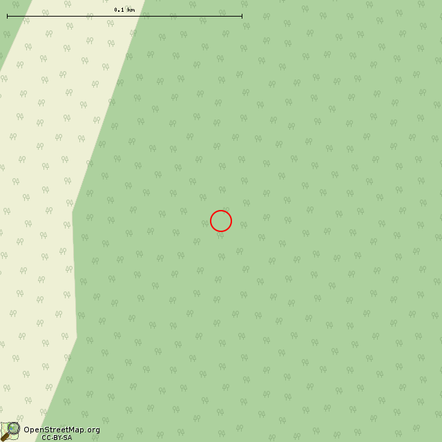 Карта где находится Люк в лесу в крупном масштабе