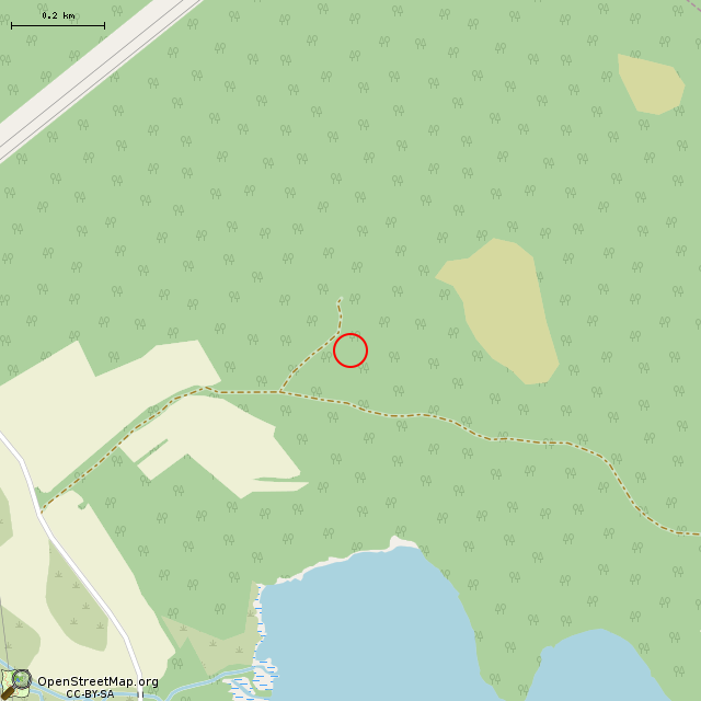 Карта где находится Позиция артиллерийского наблюдателя-корректировщика KaiTJ в среднем масштабе