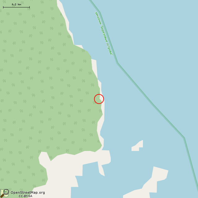 Карта где находится ДОТ в среднем масштабе