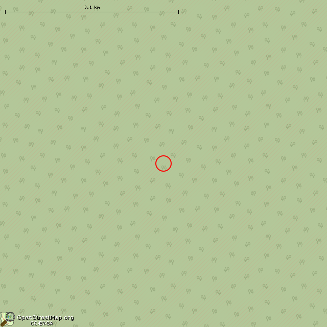 Карта где находится ДОТ № 15 КаУР в крупном масштабе