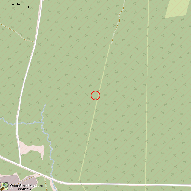 Карта где находится АПДОТ № 05 КаУР     | Вторая мировая война, долговременная огневая точка (дот) в среднем масштабе