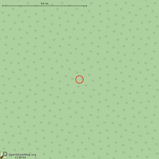 Карта где находится Остатки железобетонного финского склада в крупном масштабе