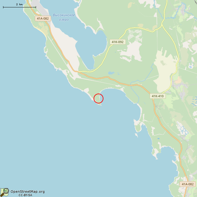 Карта где находится Памятник Микаэлю Агриколе в мелком масштабе