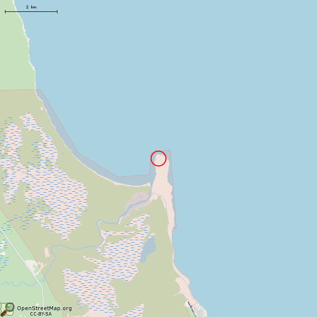 Карта где находится Туалет в мелком масштабе