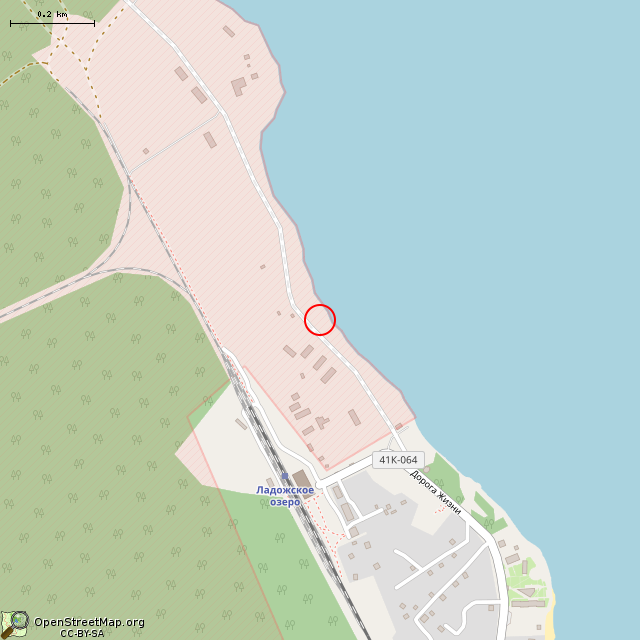 Карта где находится Насосная станция в среднем масштабе