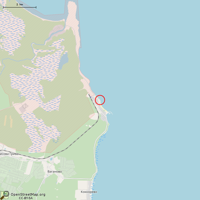 Карта где находится Корабельные орудия в мелком масштабе