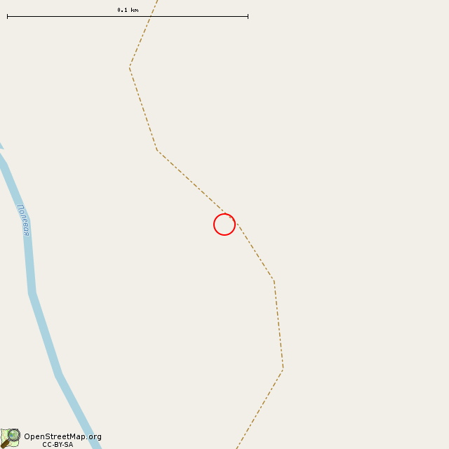 Карта где находится Фундамент в крупном масштабе