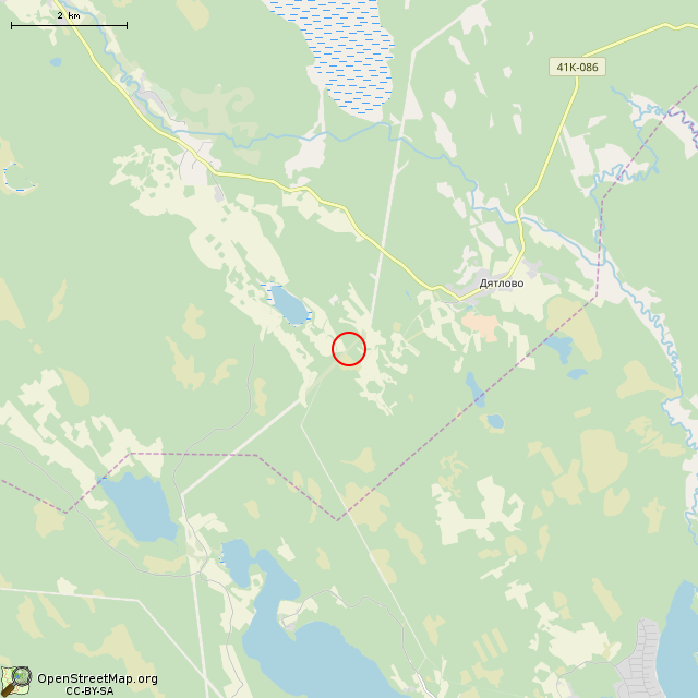 Карта где находится Hy 3 ДОТ линии Маннергейма     | развалины, руины, долговременная огневая точка (дот) в мелком масштабе