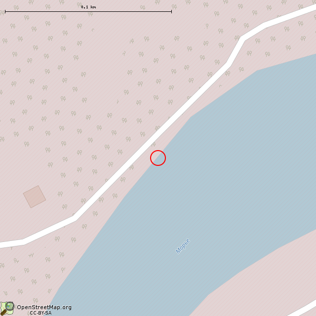 Карта где находится Голова (Морье) в крупном масштабе