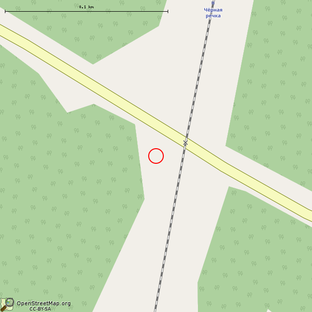 Карта где находится ДОТ (артказемат) Не-6, Невский УР в крупном масштабе
