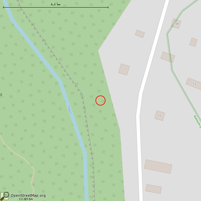 Карта где находится Родник (Городище) в крупном масштабе