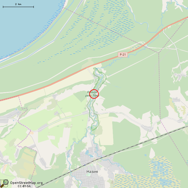 Карта где находится Родник (Городище) в мелком масштабе