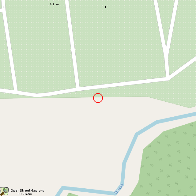 Карта где находится Братская могила военных железнодорожников (Приладожское городское поселение) в крупном масштабе