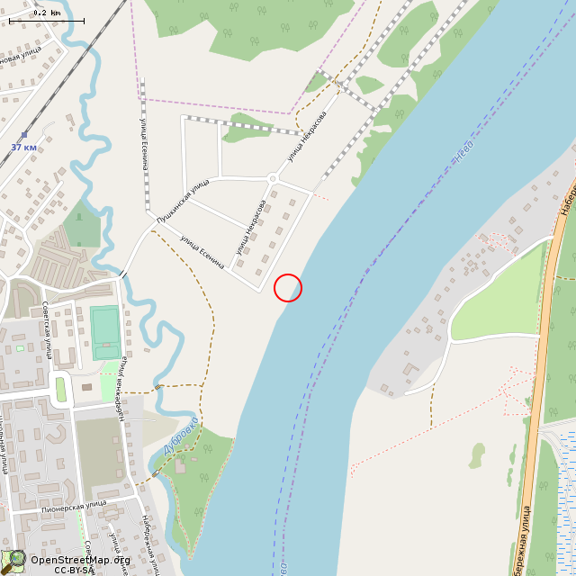 Карта где находится Артиллерийский ЖБОТ Не-9, Невский УР в среднем масштабе