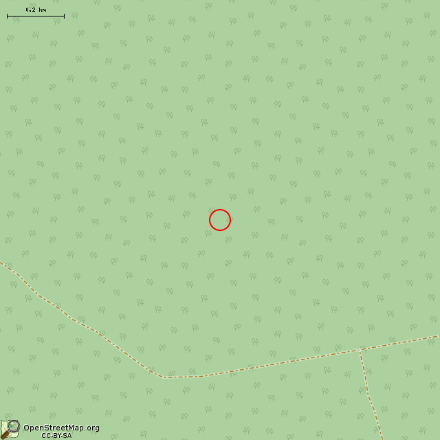 Карта где находится Место ЖБОТа Си-5 (Приладожское городское поселение) в среднем масштабе