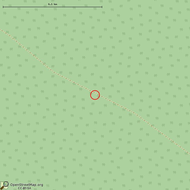 Карта где находится Разрушенный ЖБОТ Си-3 (Приладожское городское поселение) в крупном масштабе