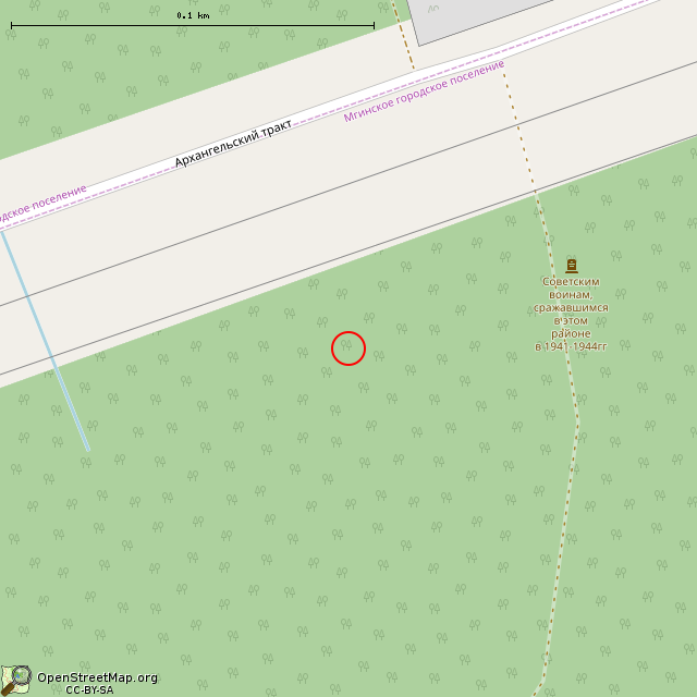 Карта где находится Колодец в крупном масштабе