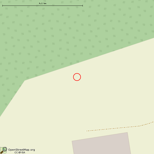 Карта где находится Фундамент со стенкой в крупном масштабе