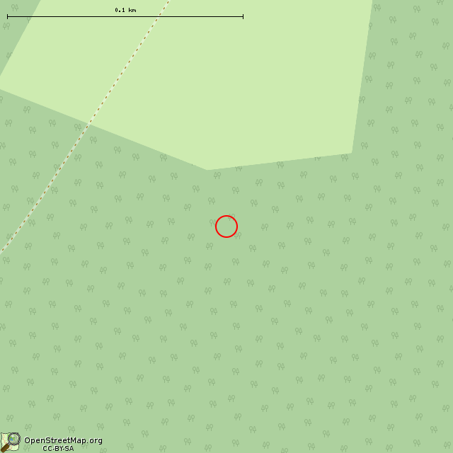 Карта где находится Комплекс военных памятников в районе высоты 43,5 в крупном масштабе