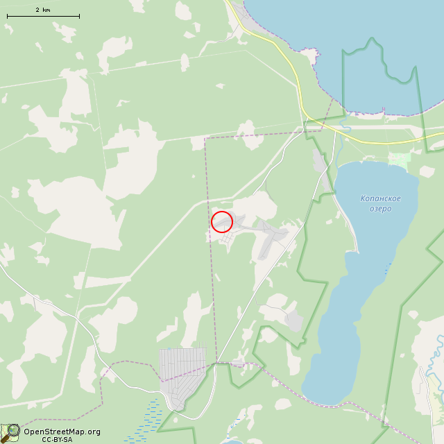 Карта где находится Колодец (Большое Стремление) в мелком масштабе