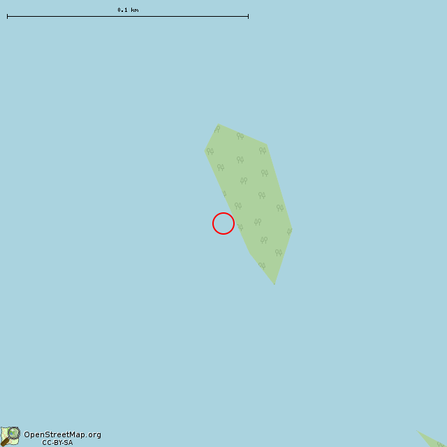 Карта где находится Остров в крупном масштабе