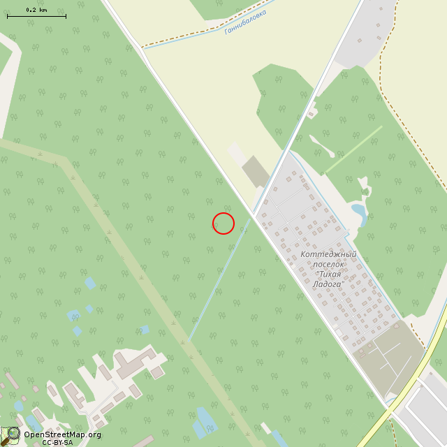 Карта где находится Памятник землякам, погибшим в годы ВОВ в среднем масштабе