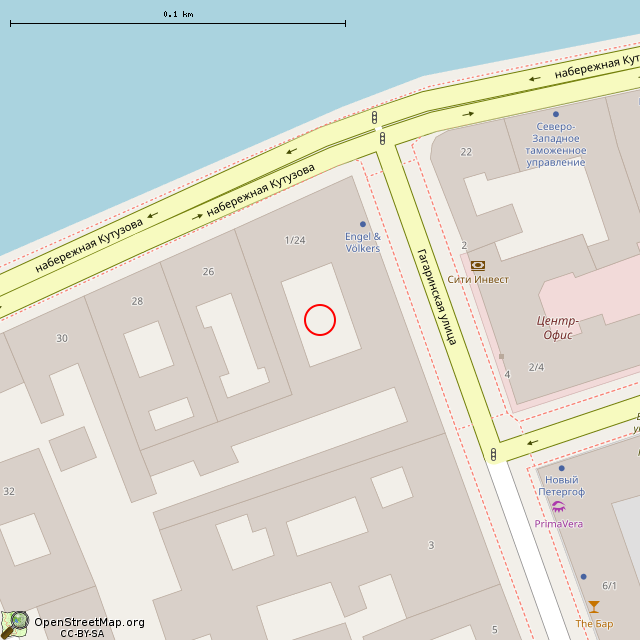 Карта где находится Пирамида «Речников» (Санкт-Петербург) в крупном масштабе