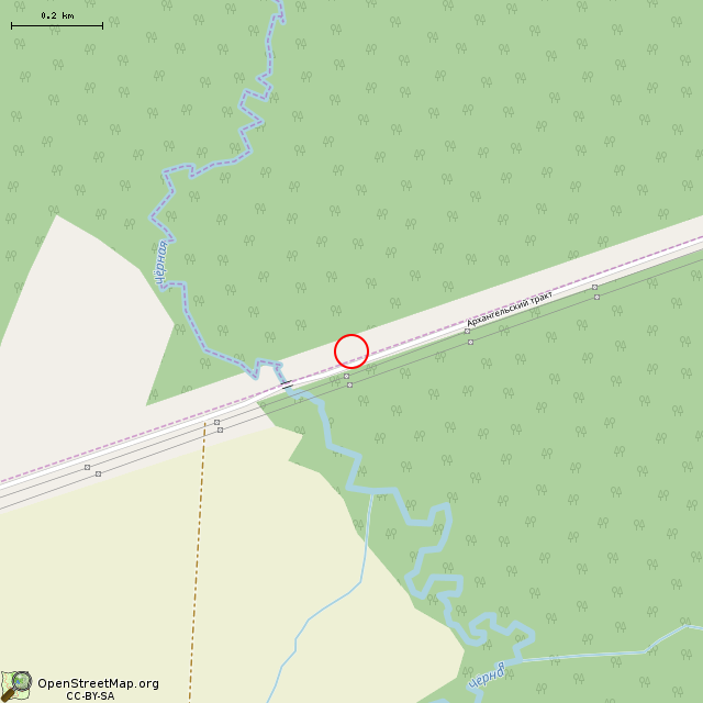 Карта где находится Памятник в среднем масштабе