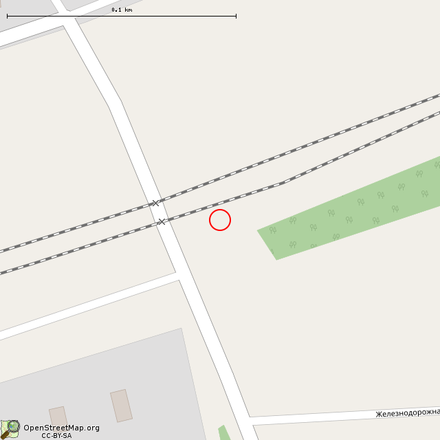 Карта где находится Памятник погибшим на переезде детям (Назия) в крупном масштабе
