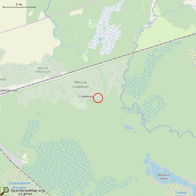 Карта где находится Обелиск в мелком масштабе