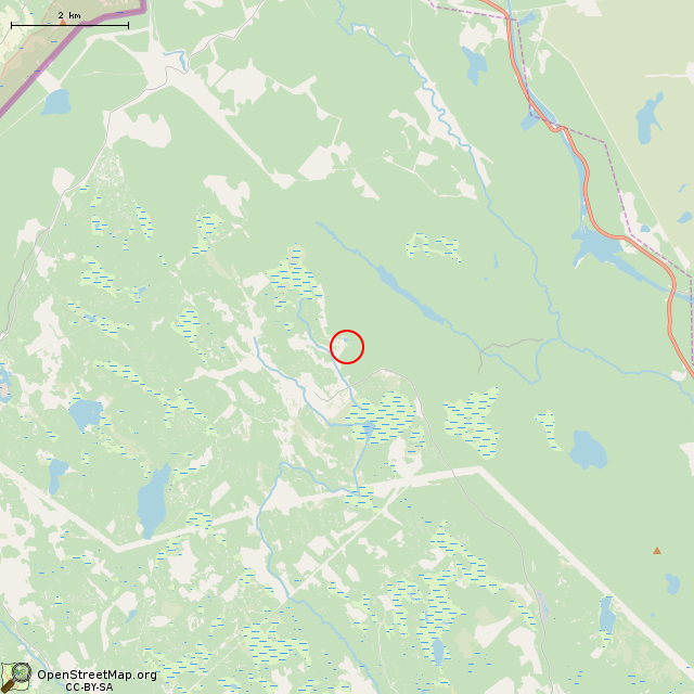 Карта где находится НУП в мелком масштабе