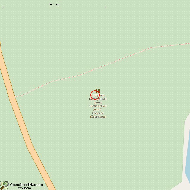 Карта где находится Сваргас (Свенгард) в крупном масштабе