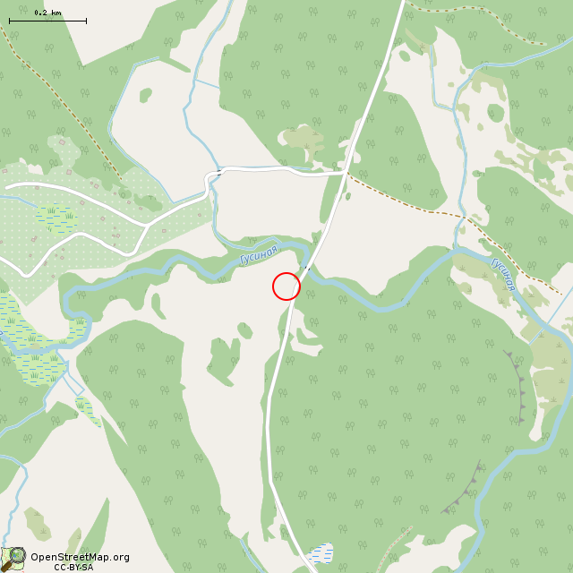 Карта где находится НУП в среднем масштабе